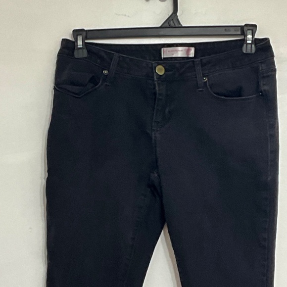 NO BOUNDARIES Juniors Denim Skinny Jeans Black Wash Pockets Size 15 - Picture 3 of 5